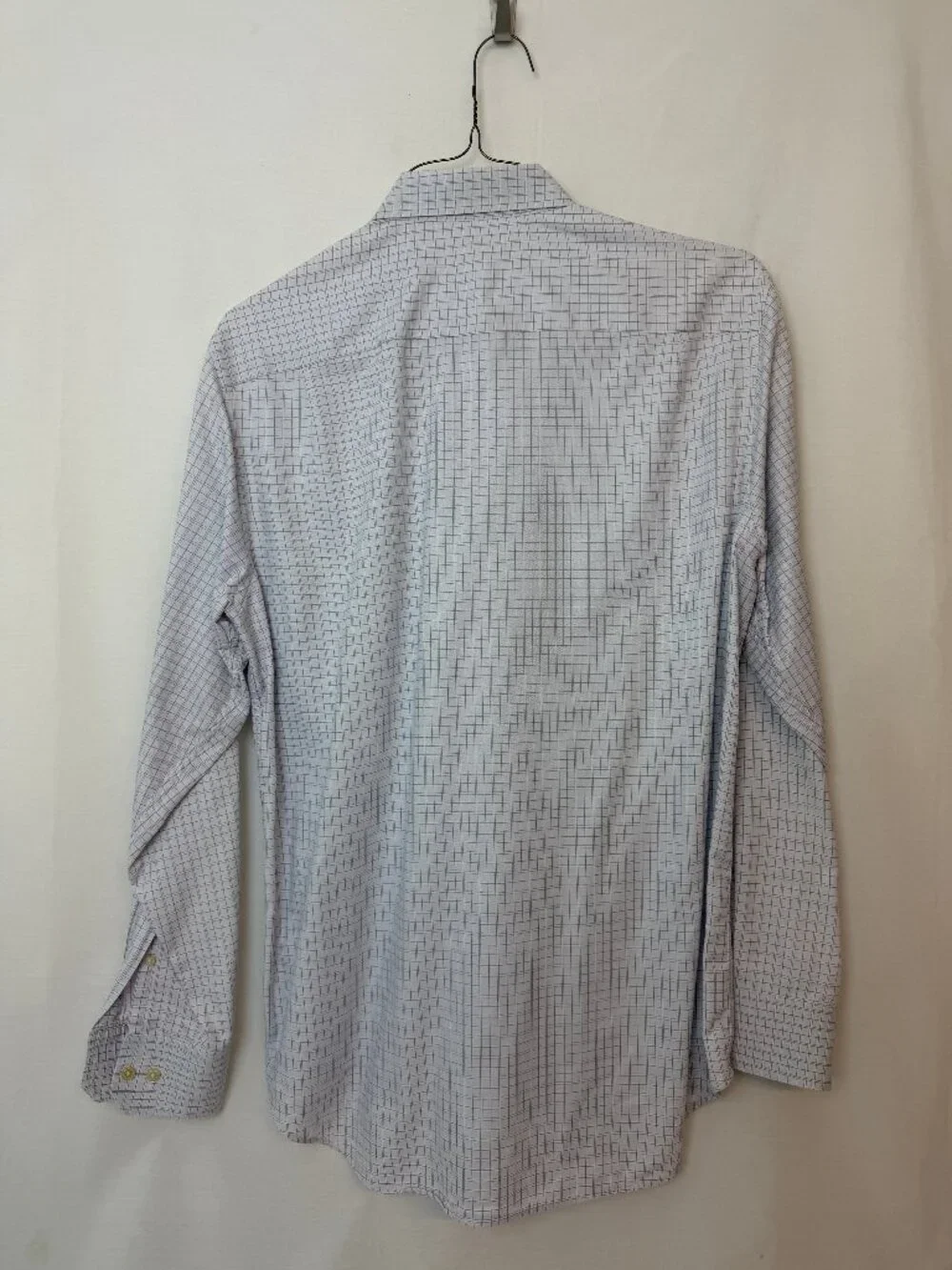 Banana Republic Blue Plaid Dress Shirt